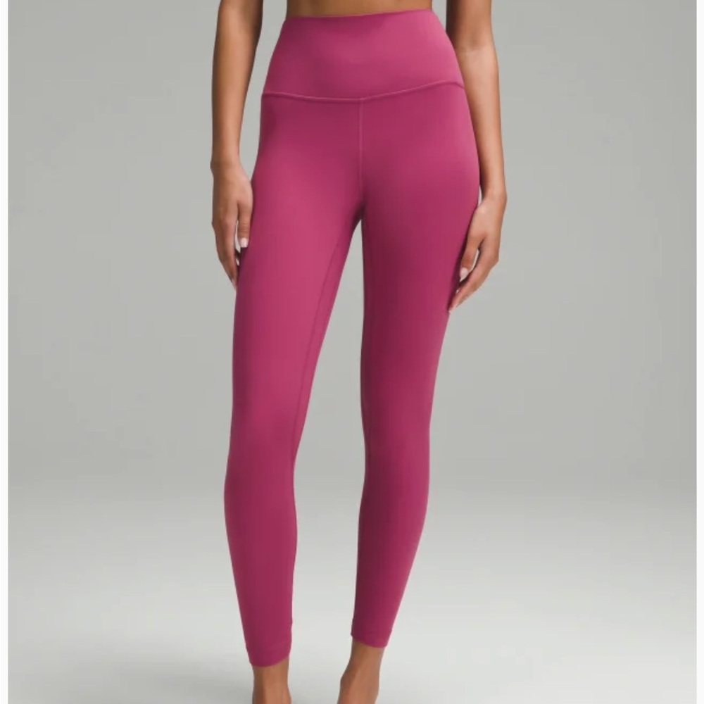 Lululemon Pink High-Waisted Leggings